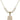 Saint Sebastian Crystal Necklace | 3/4 inch | 6mm Beads   14kt Gold Filled