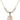 Saint Christopher Crystal Necklace | 3/4 inch | 6mm Beads   14kt Gold Filled