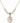 Saint Christopher Crystal Necklace | 3/4 inch | 6mm Beads   14kt Gold Filled