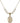 Saint Martin of Tours Crystal Necklace | 3/4 inch | 6mm Beads   14kt Gold Filled