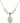 Saint Augustine of Hippo Crystal Necklace | 3/4 inch | 6mm Beads   14kt Gold Filled