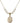 Madonna Crystal Necklace | 3/4 inch | 6mm Beads   14kt Gold Filled