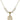 Infant of Prague Crystal Necklace | 3/4 inch | 6mm Beads   14kt Gold Filled