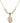 Saint Isaac Jogues Crystal Necklace | 3/4 inch | 6mm Beads   14kt Gold Filled
