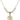 Saint Anastasia Crystal Necklace | 3/4 inch | 6mm Beads   14kt Gold Filled