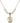 Saint Anastasia Crystal Necklace | 3/4 inch | 6mm Beads   14kt Gold Filled