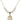 Saint Nino de Atocha Crystal Necklace | 3/4 inch | 6mm Beads   14kt Gold Filled