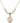 Our Lady of Perpetual Help Crystal Necklace | 3/4 inch | 6mm Beads   14kt Gold Filled