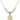 Saint Aloysius Gonzaga Crystal Necklace | 3/4 inch | 6mm Beads   14kt Gold Filled