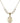 Saint Stephanie Crystal Necklace | 3/4 inch | 6mm Beads   14kt Gold Filled