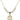 Our Lady of Lebanon Crystal Necklace | 3/4 inch | 6mm Beads   14kt Gold Filled