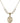 Our Lady of Hope Crystal Necklace | 3/4 inch | 6mm Beads   14kt Gold Filled
