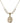 Cross Crystal Necklace | 3/4 inch | 6mm Beads   14kt Gold Filled