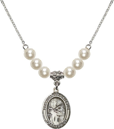 San Juan de la Cruz Crystal Necklace | 3/4 inch | 6mm Beads | N31-8232