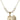 Pope Emeritace  Benedict XVI Crystal Necklace | 3/4 inch | 6mm Beads   14kt Gold Filled