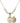 Pope Emeritace  Benedict XVI Crystal Necklace | 3/4 inch | 6mm Beads   14kt Gold Filled