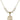 Saint Maurus Crystal Necklace | 3/4 inch | 6mm Beads   14kt Gold Filled