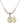 Our Lady of Mount Carmel Crystal Necklace | 3/4 inch | 6mm Beads   14kt Gold Filled