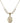 Saint Zita Crystal Necklace | 3/4 inch | 6mm Beads   14kt Gold Filled