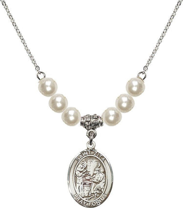 Collar de cristal Santa Zita | 1,9 cm | Cuentas de 6 mm | N31-8244
