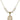 Our Lady of Peace Crystal Necklace | 3/4 inch | 6mm Beads   14kt Gold Filled