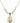 Our Lady of Knock Crystal Necklace | 3/4 inch | 6mm Beads   14kt Gold Filled