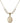 Blessed Trinity Crystal Necklace | 3/4 inch | 6mm Beads   14kt Gold Filled