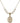 Saint Isabella of Portugal Crystal Necklace | 3/4 inch | 6mm Beads   14kt Gold Filled
