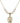Saint Rebecca Crystal Necklace | 3/4 inch | 6mm Beads   14kt Gold Filled