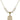 Saint Aaron Crystal Necklace | 3/4 inch | 6mm Beads   14kt Gold Filled