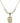 Saint Aaron Crystal Necklace | 3/4 inch | 6mm Beads   14kt Gold Filled