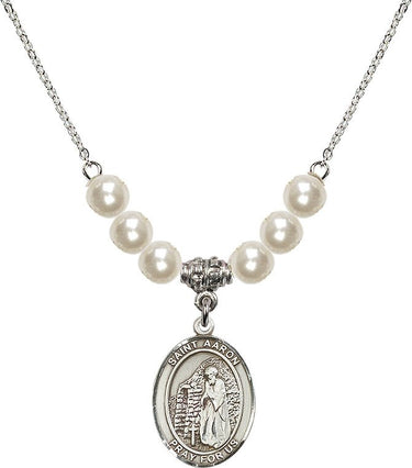 Collar de Cristal de San Aarón | 1,9 cm | Cuentas de 6 mm | N31-8254