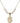 Saint Isaiah Crystal Necklace | 3/4 inch | 6mm Beads   14kt Gold Filled