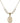 Saint Tarcisius Crystal Necklace | 3/4 inch | 6mm Beads   14kt Gold Filled