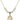 Saint John Baptist de la Salle Crystal Necklace | 3/4 inch | 6mm Beads   14kt Gold Filled