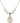 Saint John Baptist de la Salle Crystal Necklace | 3/4 inch | 6mm Beads   14kt Gold Filled