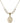 Saint Bernard of Montjoux Crystal Necklace | 3/4 inch | 6mm Beads   14kt Gold Filled