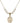Saint Eugene de Mazenod Crystal Necklace | 3/4 inch | 6mm Beads   14kt Gold Filled