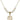 Saint Julia Billiart Crystal Necklace | 3/4 inch | 6mm Beads   14kt Gold Filled