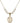 Saint Julia Billiart Crystal Necklace | 3/4 inch | 6mm Beads   14kt Gold Filled