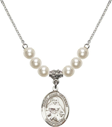 Collar de Cristal Santa Julia Billiart | 1.9 cm | Cuentas de 6 mm | N31-8267