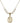 Saint Sharbel Crystal Necklace | 3/4 inch | 6mm Beads   14kt Gold Filled