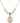Saint Perpetua Crystal Necklace | 3/4 inch | 6mm Beads   14kt Gold Filled