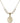 Saint Wenceslaus Crystal Necklace | 3/4 inch | 6mm Beads   14kt Gold Filled