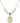 Saint Gabriel Possenti Crystal Necklace | 3/4 inch | 6mm Beads   14kt Gold Filled