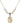 Blessed Caroline Gerhardinger Crystal Necklace | 3/4 inch | 6mm Beads   14kt Gold Filled