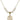 Saint John Vianney Crystal Necklace | 3/4 inch | 6mm Beads   14kt Gold Filled