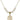 Saint Angela Merici Crystal Necklace | 3/4 inch | 6mm Beads   14kt Gold Filled