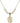 Saint Angela Merici Crystal Necklace | 3/4 inch | 6mm Beads   14kt Gold Filled