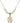 Saint Walter of Pontnoise Crystal Necklace | 3/4 inch | 6mm Beads   14kt Gold Filled